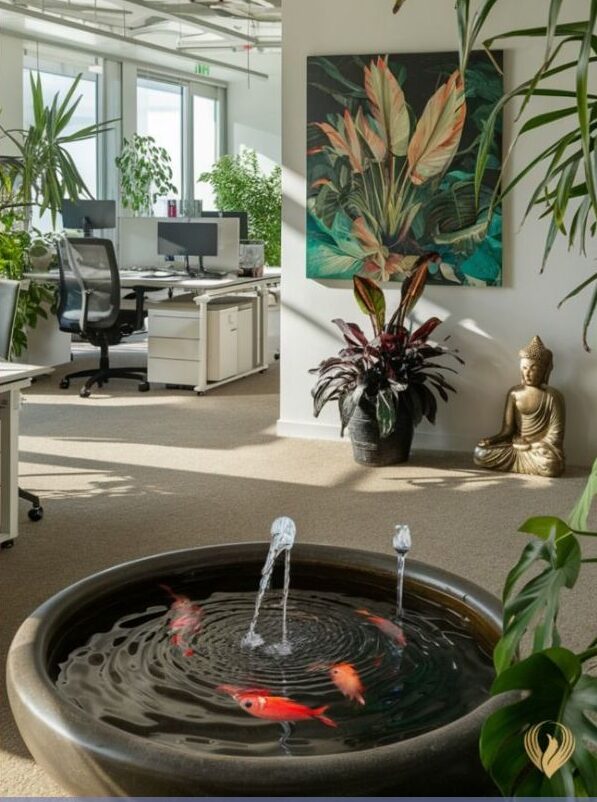 Water Fountain In Office