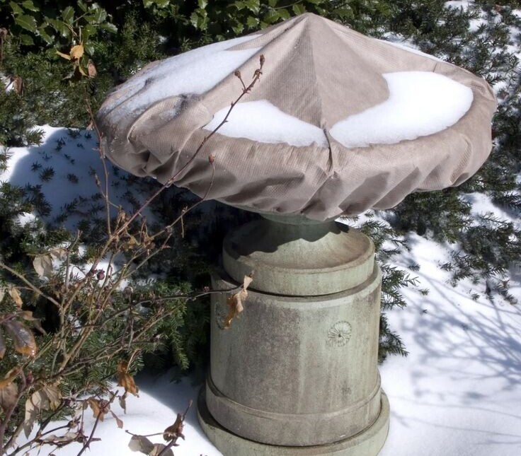 Winterize Garden Fountain