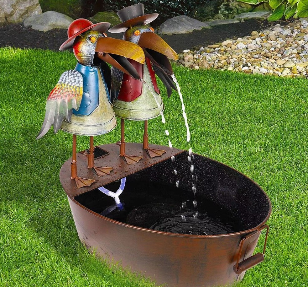 Metal Garden Fountains